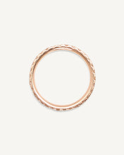 Load image into Gallery viewer, custom rose gold diamond wedding band richmond va