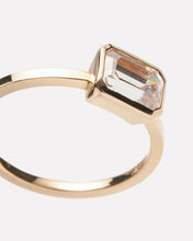 Load image into Gallery viewer, Where to get a custom gold emerald cut diamond wedding band in Richmond va