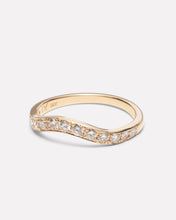 Load image into Gallery viewer, Where to buy a custom gold diamond wedding band in Richmond