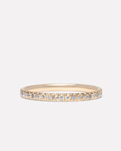 Load image into Gallery viewer, Baby Eternity Band – Gray Diamonds
